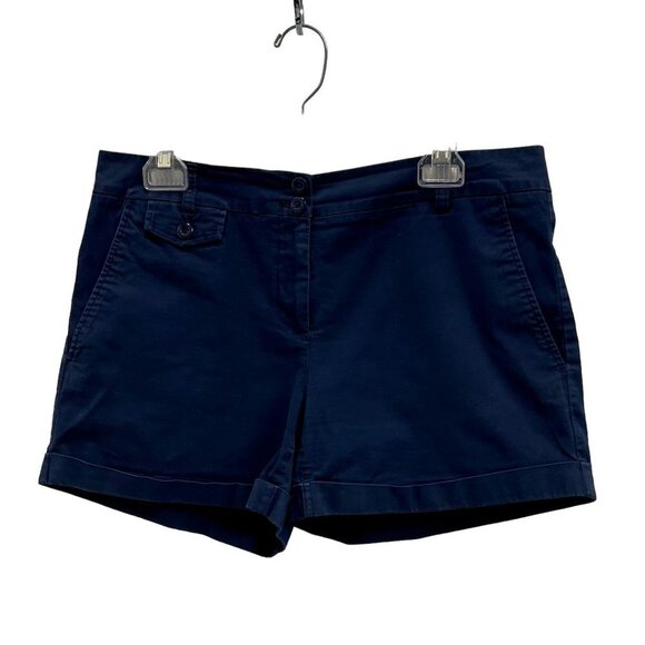 Nautica Pants - Nautica Women Chino Short Navy Blue Size 8 Summer